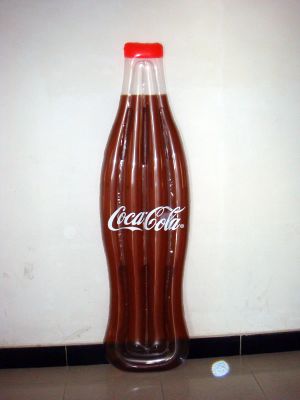 Colchoneta playa Coca Cola