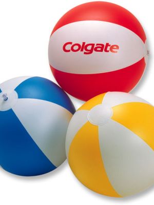 Pelotas de playa publicitarias